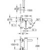 Bath mixer with handshower Grohe Essence, chrome – view 2 Bath mixer with handshower Grohe Essence, chrome – 2