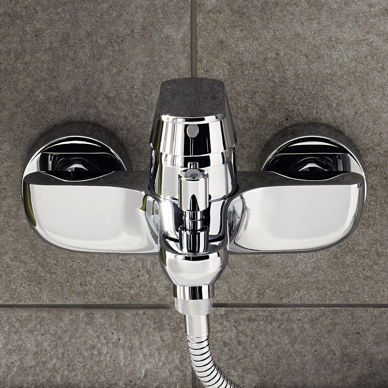 Single-lever bath mixer GROHE Eurosmart Cosmopolitan, chrome – 3