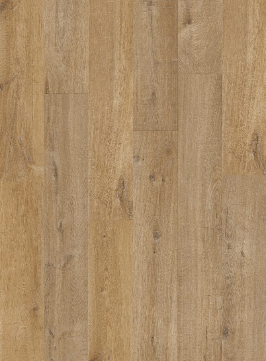 Vinyl parquet SPC Quick Step cotton oak natural alpha medium planks, beveled