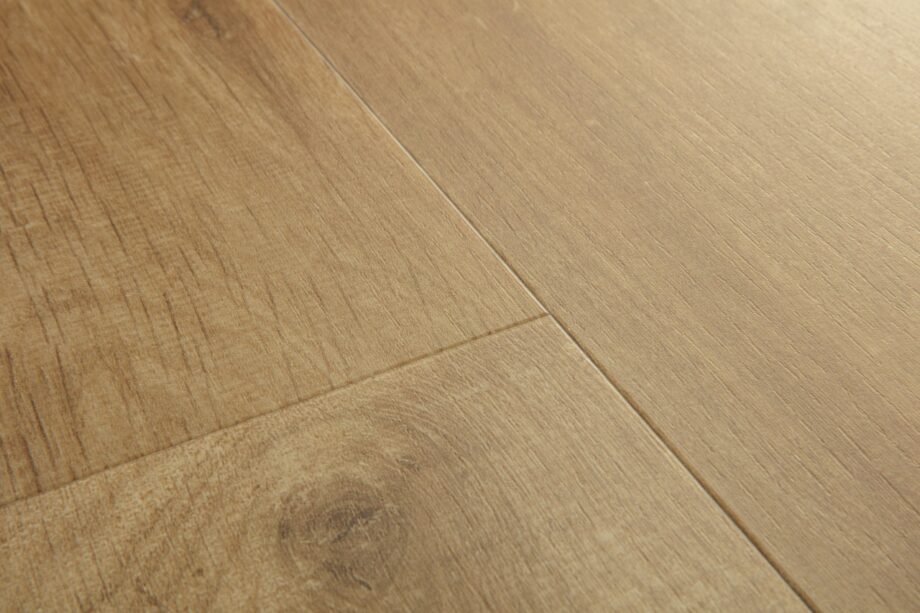 Vinyl parquet SPC Quick Step cotton oak deep natural alpha medium planks, beveled