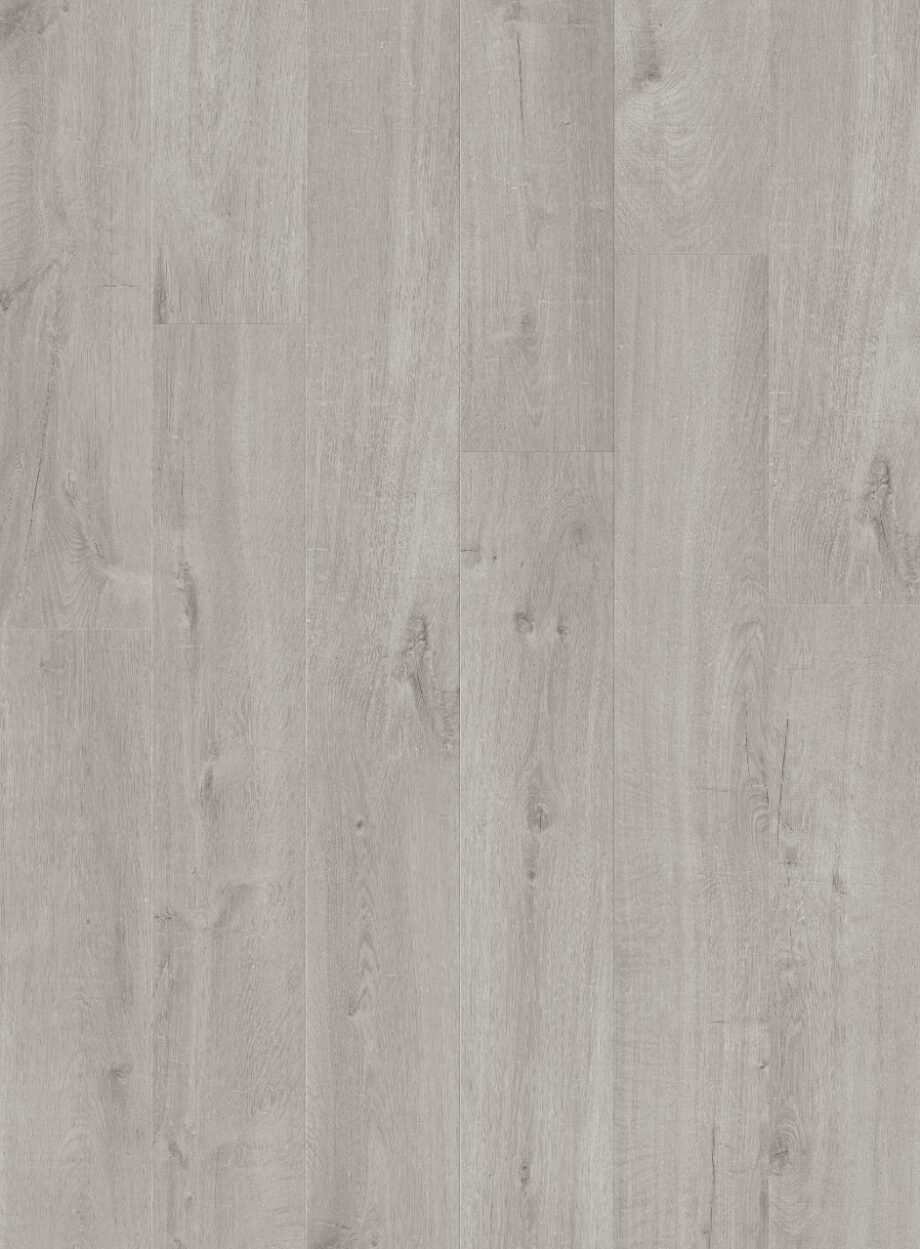 Vinyl parquet SPC Quick Step cotton oak cold grey alpha medium planks, beveled