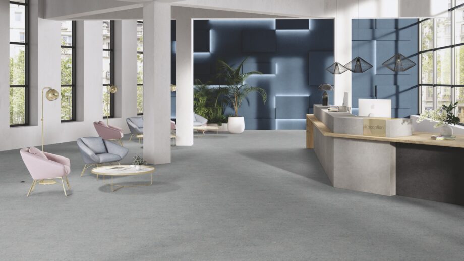 Linoleum floor Gerflor Marmorette 0053 Ice Grey