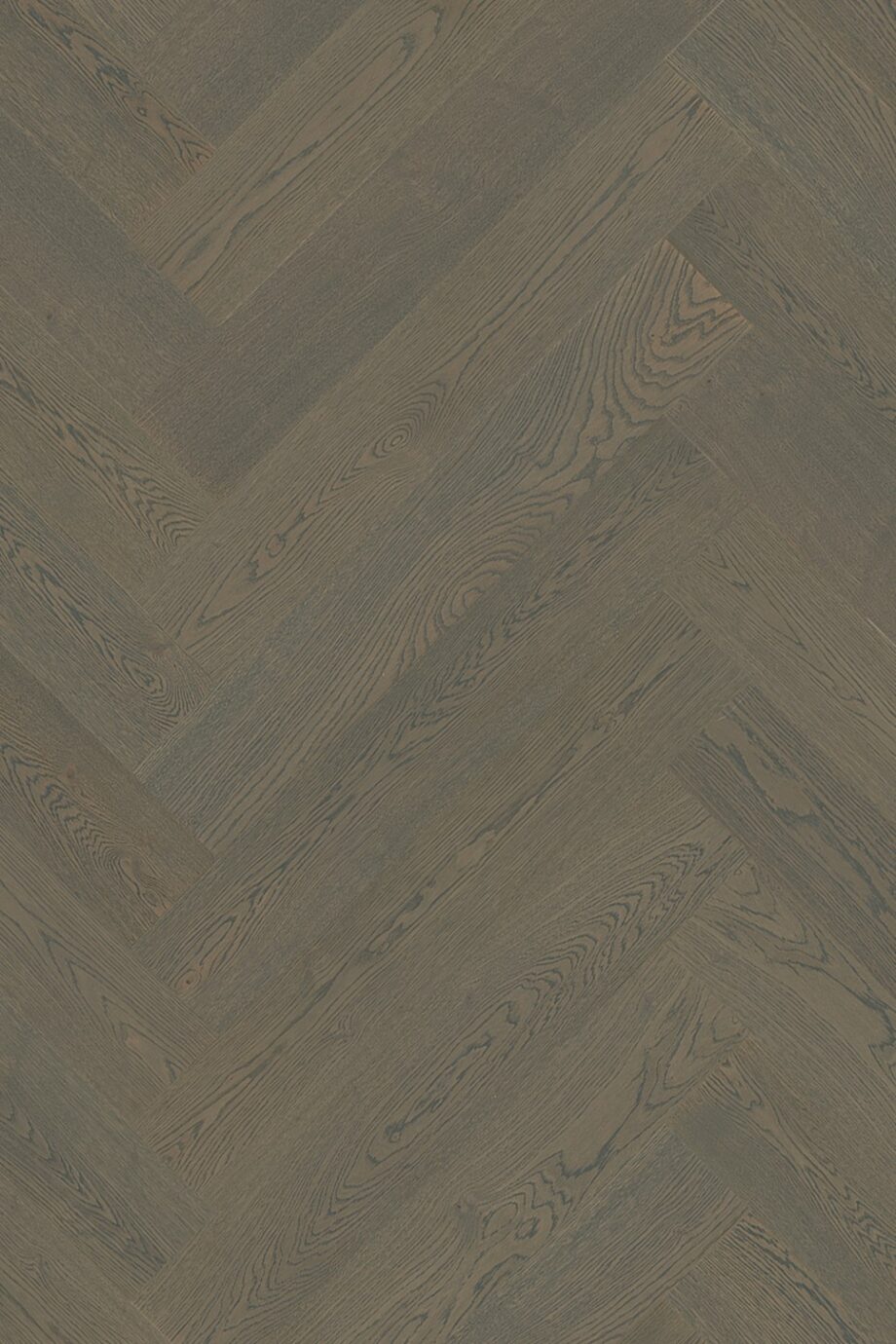 Herringbone parquet Oak STO, 4 sides beveled, brushed, matt lacquered