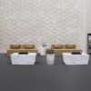 Linoleum floor Gerflor Colorette 0080 Elephant Grey – 3