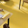 Linoleum floor Gerflor Lino Art Star 0001 Lemon Yellow – 3