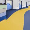 Linoleum floor Gerflor Lino Art Star 0025 Clear Blue – view 2 Linoleum floor Gerflor Lino Art Star 0025 Clear Blue – 2