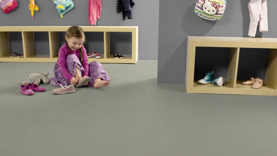 Linoleum floor Gerflor Lino Art Urban 0552 Silver Grey – 4