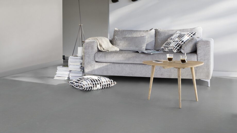 Linoleum floor Gerflor Lino Art Urban 0563 Zinc Grey – 2