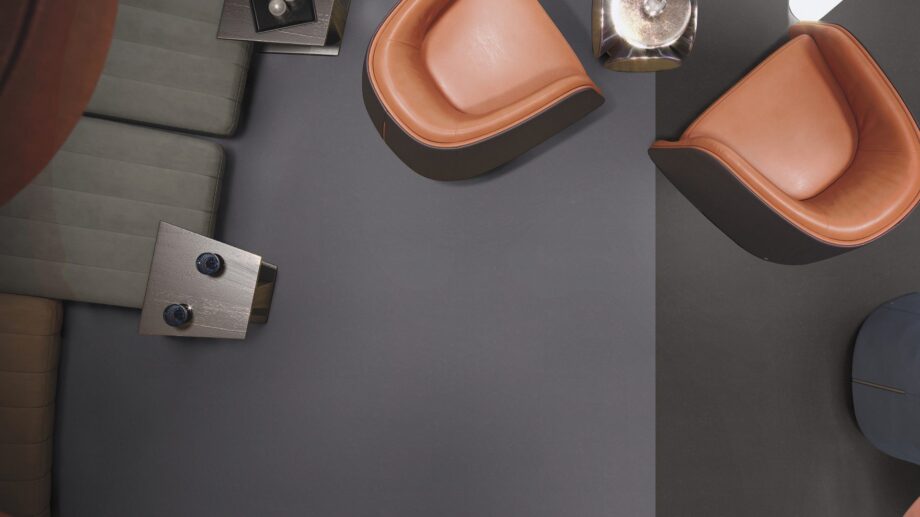 Linoleum floor Gerflor Lino Art Urban 0565 Graphite Grey – 3