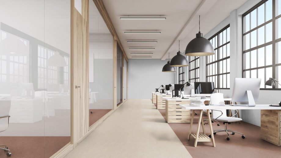 Linoleum floor Gerflor Marmorette 0045 Sand Beige – 6