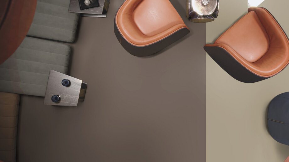 Linoleum floor Gerflor Uni Walton 0058 Clay Grey – 2