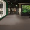 Linoleum floor Gerflor Uni Walton 0058 Clay Grey – 5