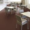 Linoleum floor Gerflor Uni Walton 0060 Deep Brown – view 4 Linoleum floor Gerflor Uni Walton 0060 Deep Brown – 4