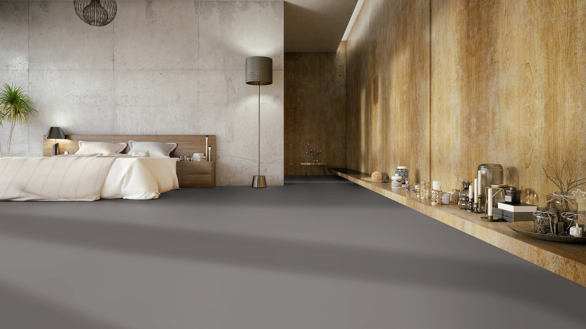 Linoleum floor Gerflor Uni Walton 0082 Broken Grey – 2