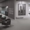 Linoleum floor Gerflor Uni Walton 0082 Broken Grey – view 4 Linoleum floor Gerflor Uni Walton 0082 Broken Grey – 4