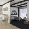 Linoleum floor Gerflor Uni Walton 0085 Warm Concrete Grey – 5