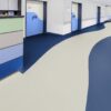 Linoleum floor Gerflor Uni Walton 0100 Ocean Blue – view 4 Linoleum floor Gerflor Uni Walton 0100 Ocean Blue – 4