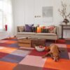 Coat wool carpets 585 Orange Squach – 2