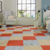 Coat wool carpets 585 Orange Squach – 4
