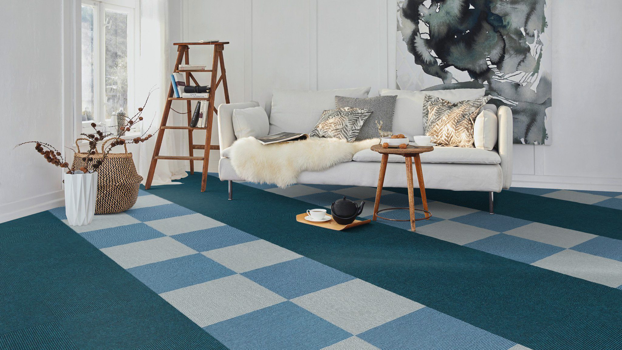 Carpets Tretford Interland 567 Lagoon Blue – 3