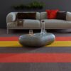 Carpet flooring from cashmere goat wool Tretford Interland 582 Grapefruit – view 2 Carpet flooring from cashmere goat wool Tretford Interland 582 Grapefruit – 2