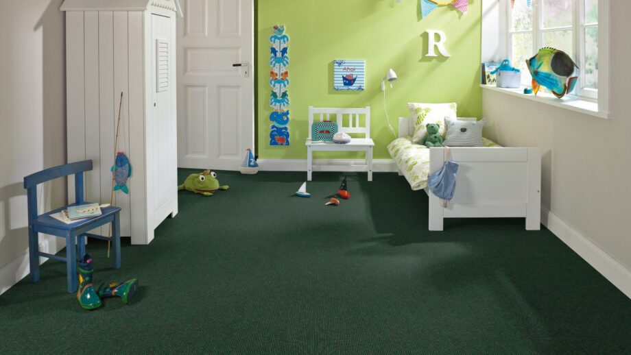 Carpet flooring Tretford Interland 565 Evergreen – view 2 Carpet flooring Tretford Interland 565 Evergreen – 2