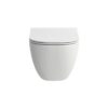Toilet wall-mounted Laufen PRO with soft-close seat – view 4 Toilet wall-mounted Laufen PRO with soft-close seat – 4