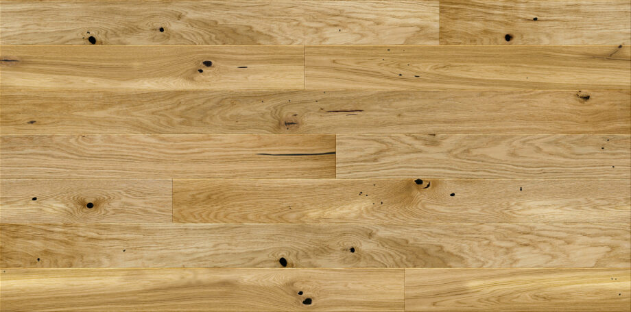 Parquet Oak Country 1-strip 4 sides beveled lacquered