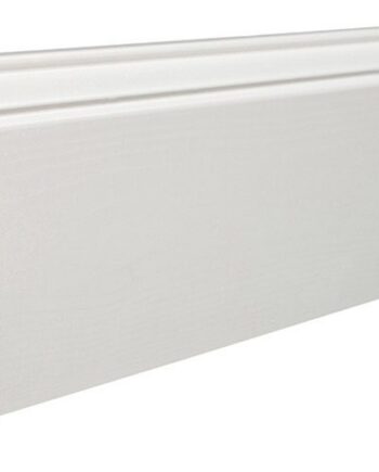 Skirting boards white finished 16x90mm