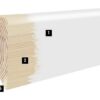 Skirting boards white finished 16x90mm – 4