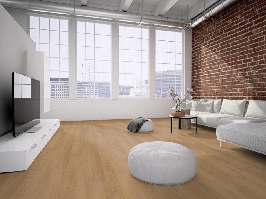 SPC floor Traffic Triton with integrated underlay – 3