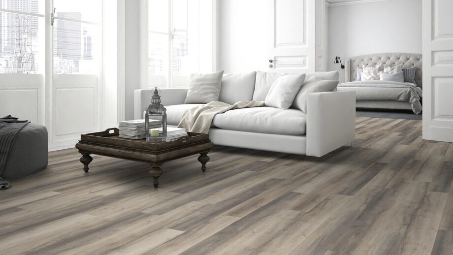 SPC tile floor Traffic Mars with integrated underlay – 5