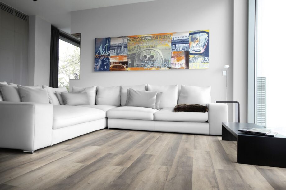SPC tile floor Traffic Mars with integrated underlay – 6