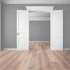 Parquets Trinity Oak Rustical 1-strip beveled hand scraped brushed whitewash white oiled – 10
