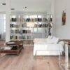 Parquets Trinity Oak Rustical 1-strip beveled hand scraped brushed whitewash white oiled – 14