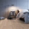 Parquet floors Siberian Larch Rustical 1-strip beveled brushed white oiled – 6