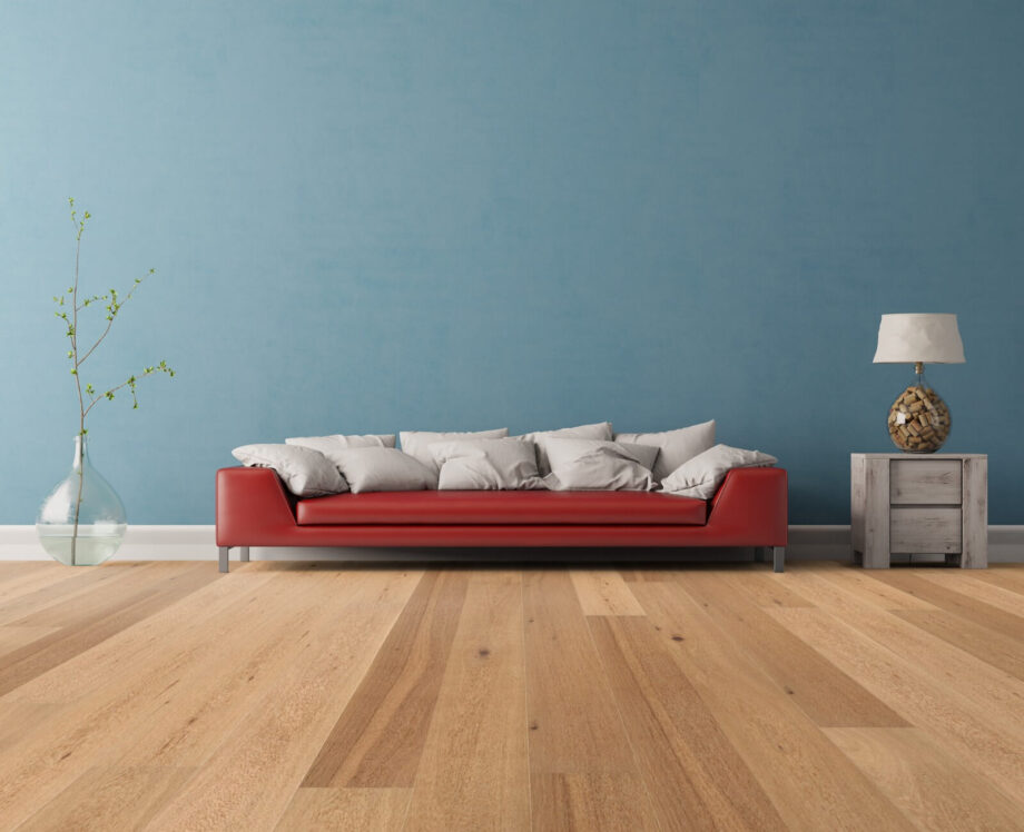 Parquet Oak Rustical 1-strip beveled brushed matt lacquered 189mm