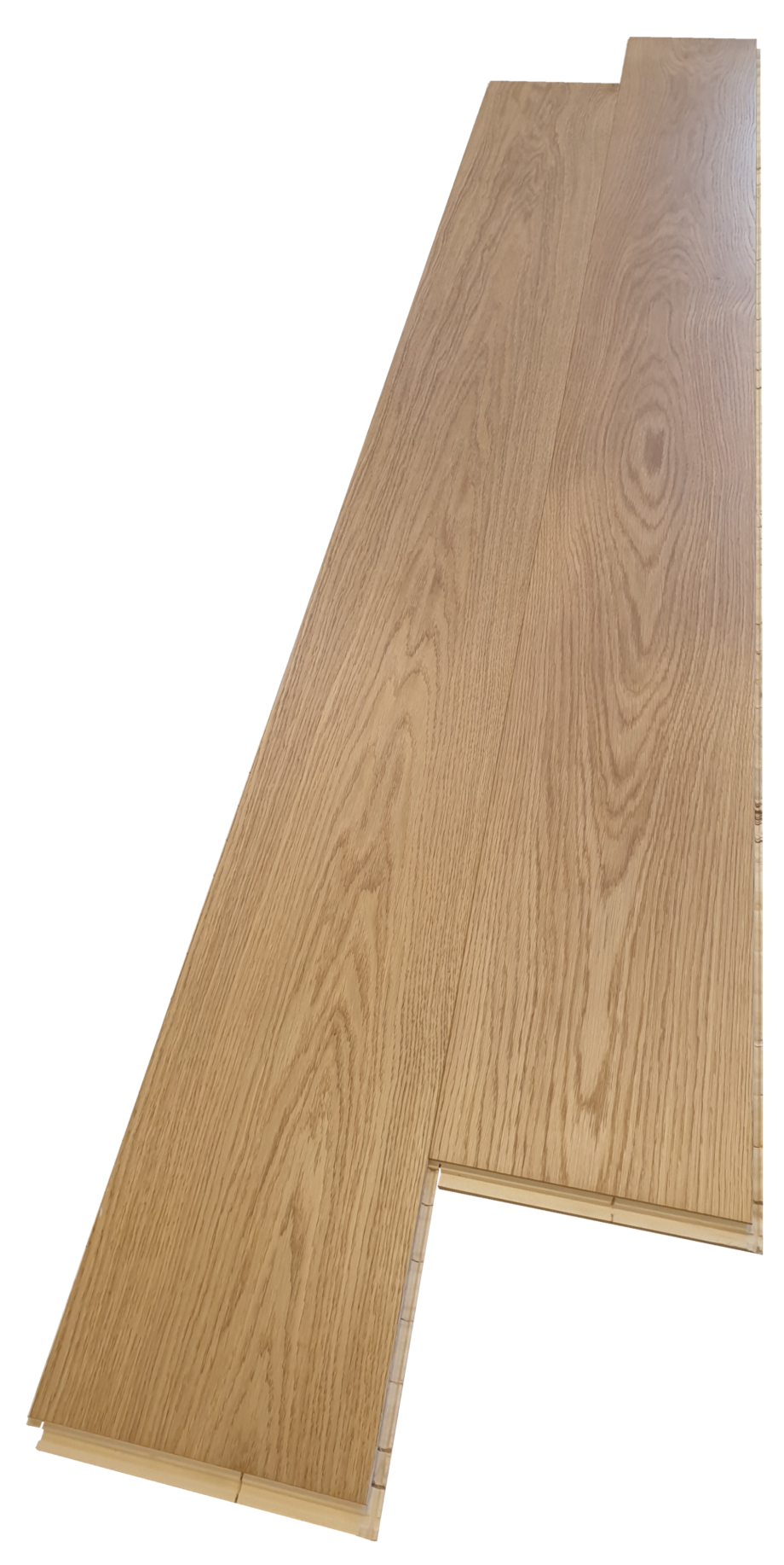 Parquet Trinity Oak Natur 1-strip beveled brushed oiled