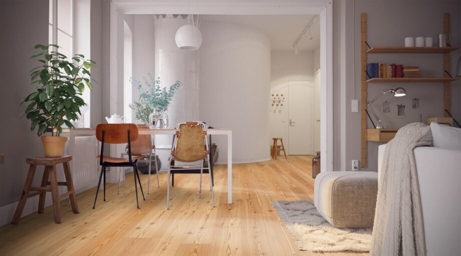 Parquet floor Siberian Larch Rustical 1-strip beveled brushed oiled – 15