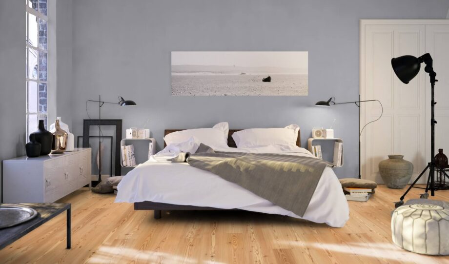 Parquet floor Siberian Larch Rustical 1-strip beveled brushed oiled – 17