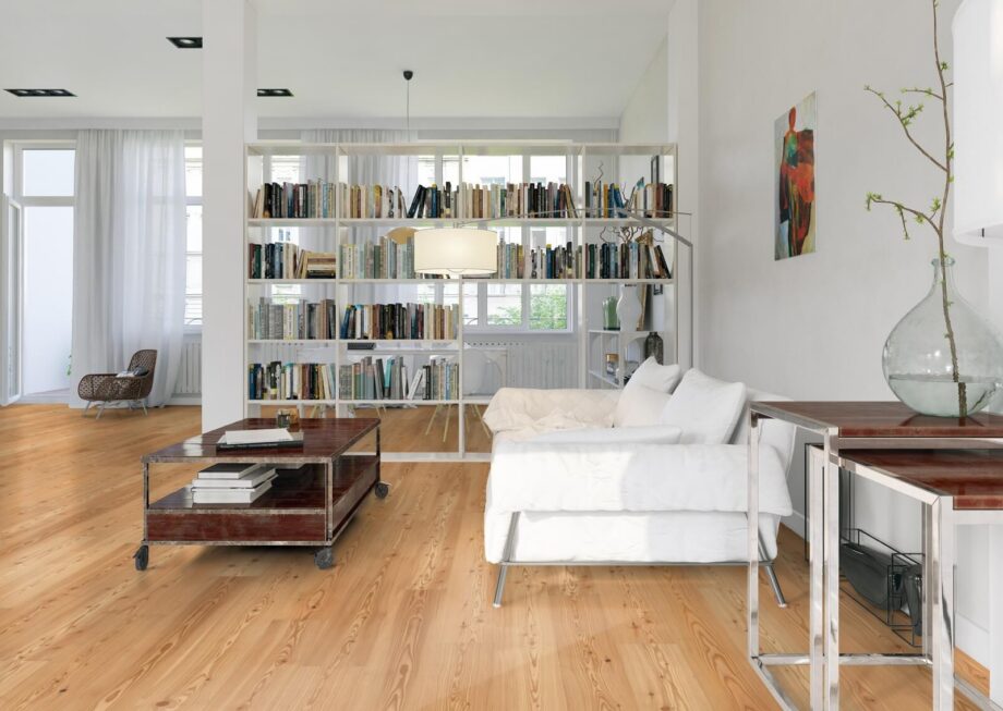 Parquet floor Siberian Larch Rustical 1-strip beveled brushed oiled – 18