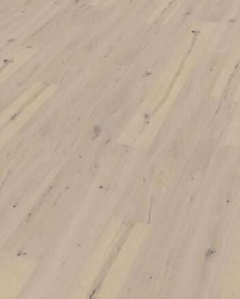 Parquet Oak Rustical 1-strip brushed white matt lacquered 189mm