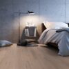 Parquet Oak Rustical 1-strip beveled brushed white oiled 189mm – 11