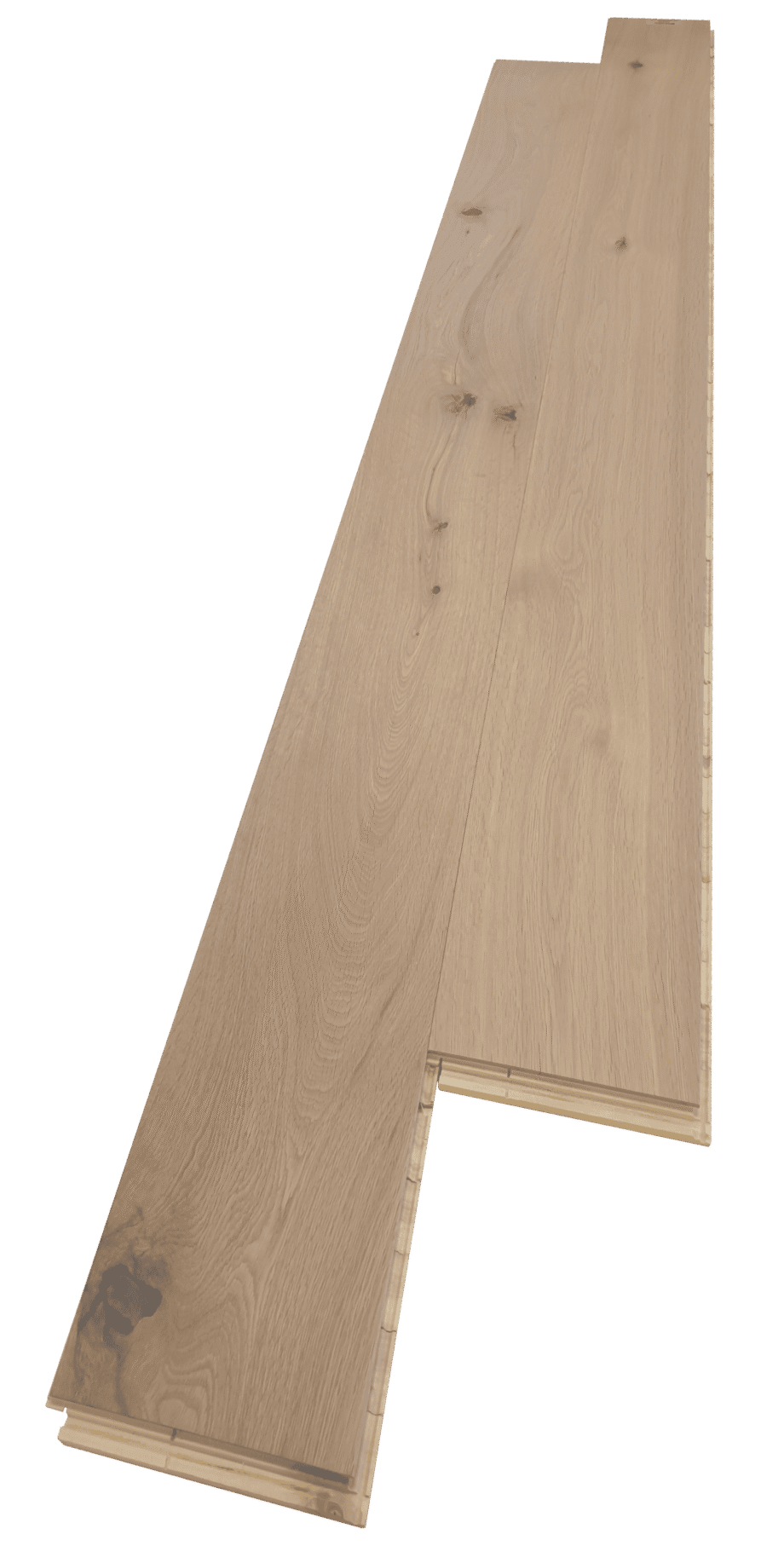Parquet Oak Rustical 1-strip beveled brushed white oiled 189mm – 4
