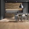 Wooden Parquet Oak Trinity Rustical beveled brushed white oiled 305mm – 3
