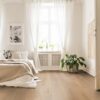 Wooden Parquet Oak Trinity Rustical beveled brushed white oiled 305mm – 4