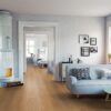 Parquet Trinity Oak Natur 1-strip beveled brushed oiled – 6