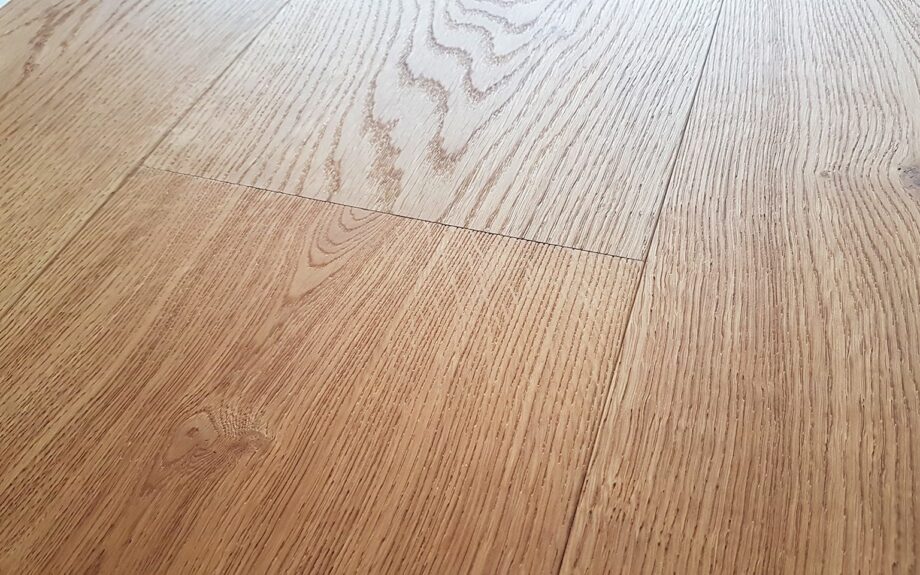 Parquet Trinity Oak Rustical 1-strip beveled brushed oiled – 3