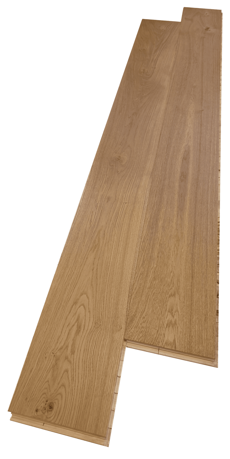Parquet Trinity Oak Rustical 1-strip beveled brushed oiled – 5