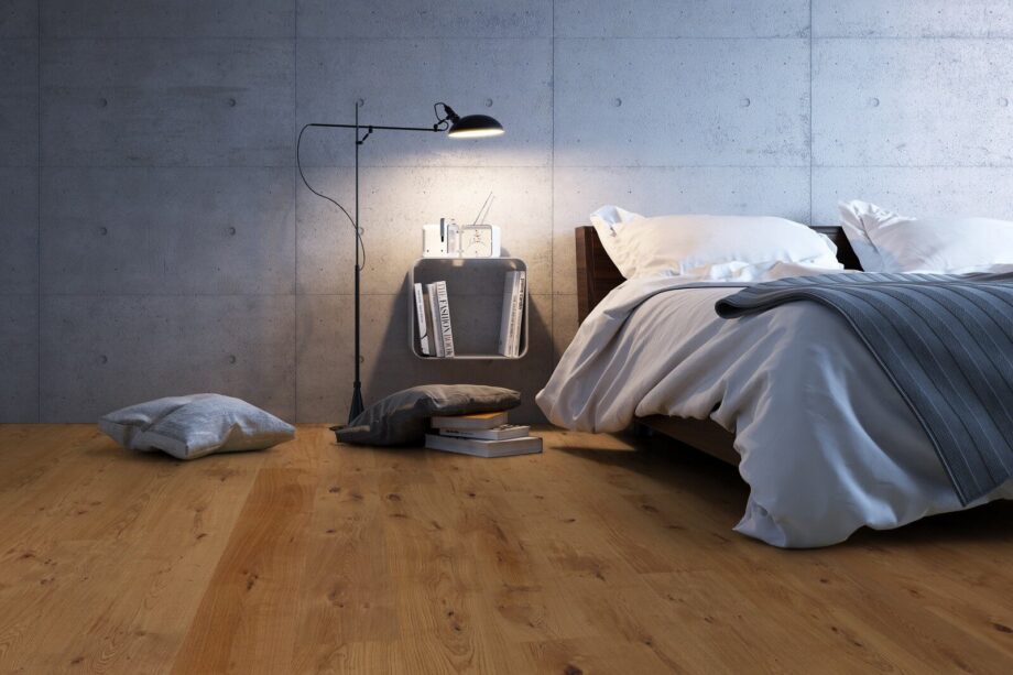 Parquet Trinity Oak Rustical 1-strip beveled brushed oiled – 6
